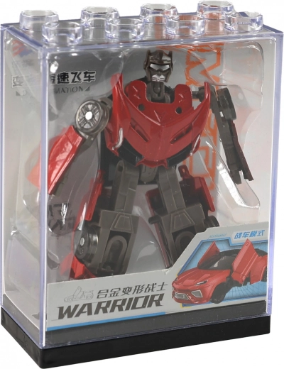 Metal and Plastic Transforming Car Robot 9 cm