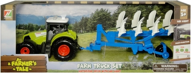 Traktor haagisega valguse ja heliga