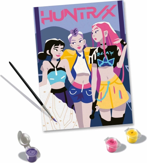 CreArt K-pop: Demon Huntresses – Paint by Numbers