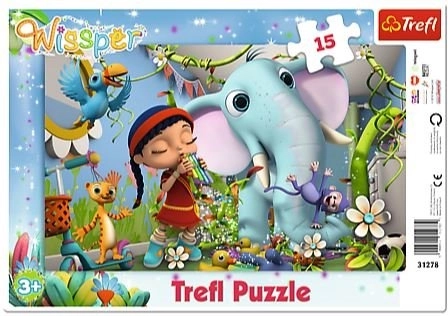 Puzzle TREFL WISSPER: sõpruse meloodia 15 tükki
