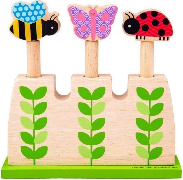 Bigjigs Toys’i Gardeni kujundite ladumise torn