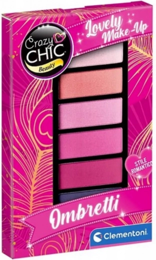 Clementoni Crazy Chic Pink Power lauvärvide palett
