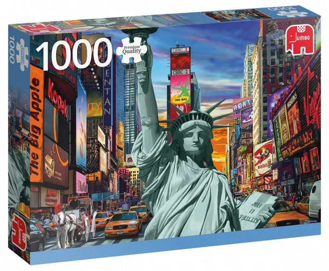 Jumbo Spiele New Yorki kollaaž pusle 1000 tükiga