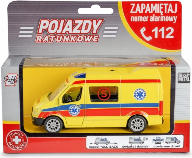 Päästeauto – kiirabi