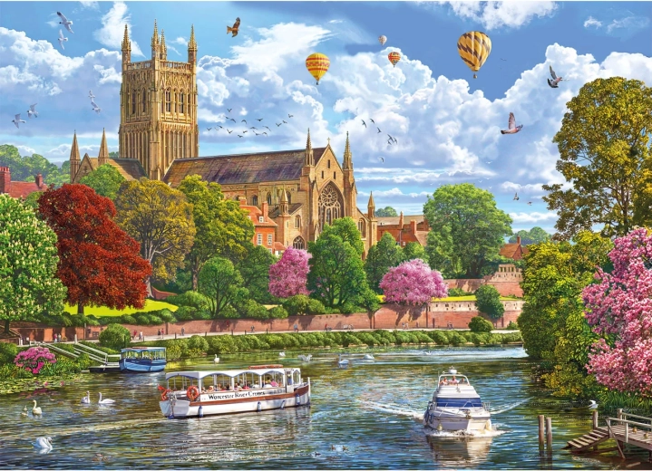 Gibsons puzzle View of Worcester 1000 pieces