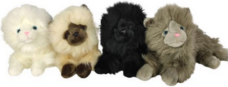 Lying plush Persian tomcat 30 cm