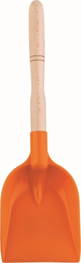 Androni children's shovel with wooden handle 34 cm, orange