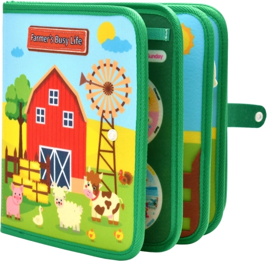 Safe, soft, and portable little book for travel