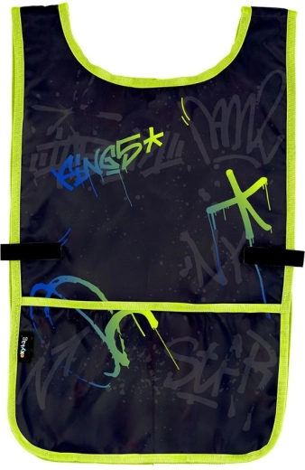 Graffiti Poncho Apron for Boys