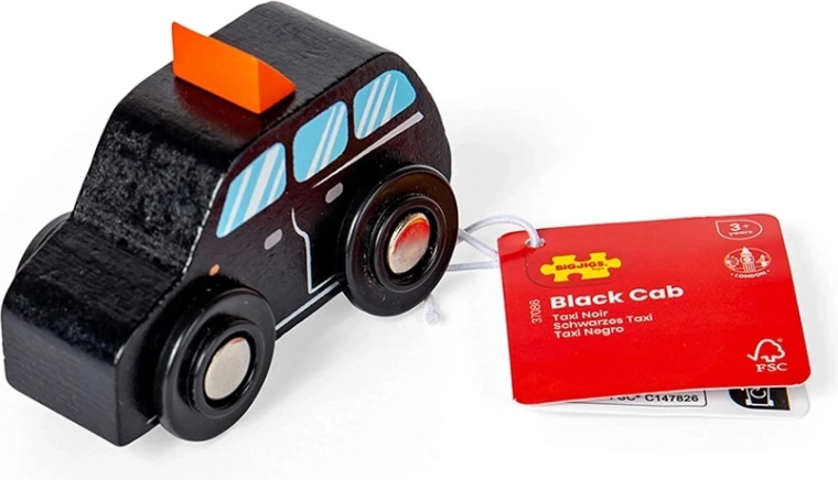 Puidust Londoni takso BIGJIGS TOYS
