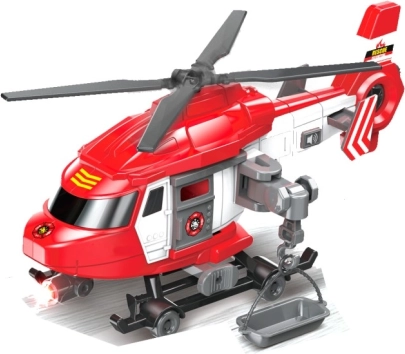 Firefighting Helicopter with Realistic Effects