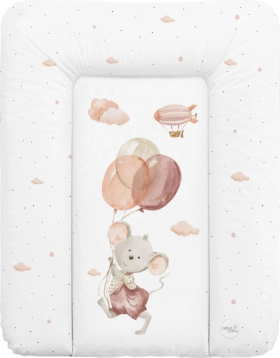 Ceba Baby pehme mähkimismatt Basic Mouse 50 × 70 cm