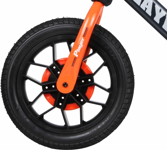 Lightweight 12" EVA wheels for stable riding