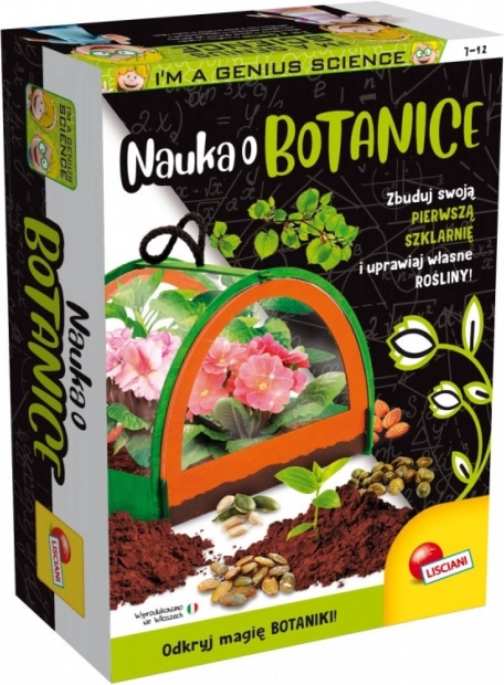 I'm a Genius Science Kit Botany – Mini Greenhouse for Kids