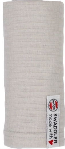 Lodger Swaddler seersucker cloth diaper 70 × 70 cm steel