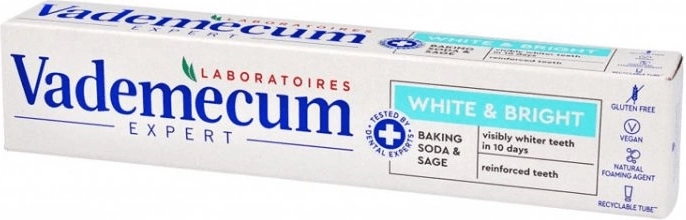 Vademecum Expert White & Bright valgendav hambapasta 75 ml
