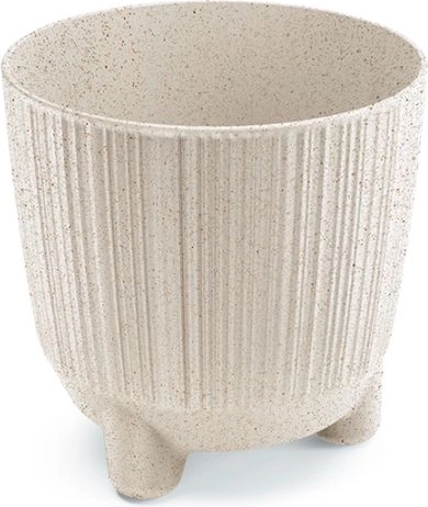 Lillepott Ryfo N Eco Wood 12,6 valge