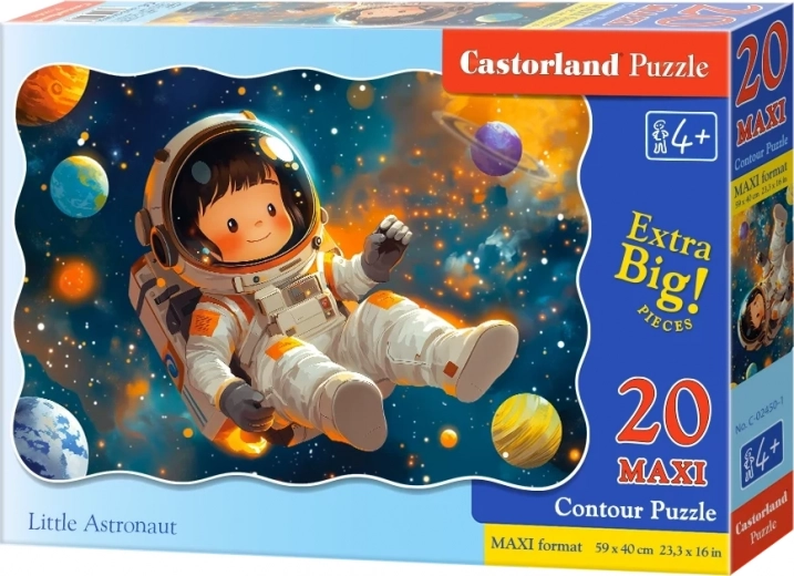 Castorlandi pusle Väike astronaut MAXI 20 tükki