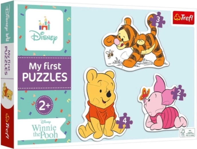 Beebipusle KARUPOEG POOH 3in1 (2, 3 ja 4 tükki) – Trefl