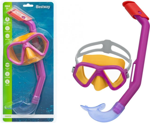 Laste snorgeldamiskomplekt maski ja snorkliga BESTWAY