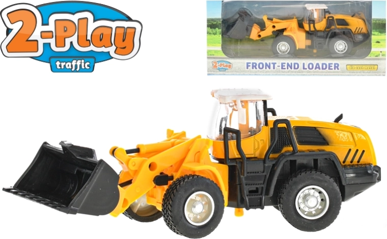 2-Play Traffic metal loader 16.5 cm with pull-back