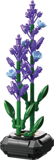 CaDA Lavender Flower in a Flowerpot 1:1