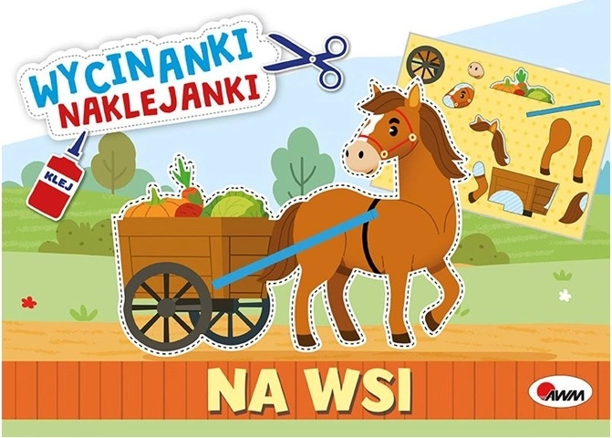 Creative Cut-Outs and Stickers Activity Book: In the Countryside