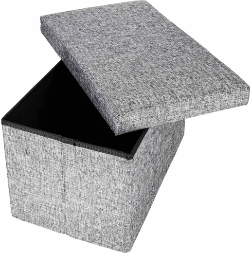 Storage space discreetly under the lid