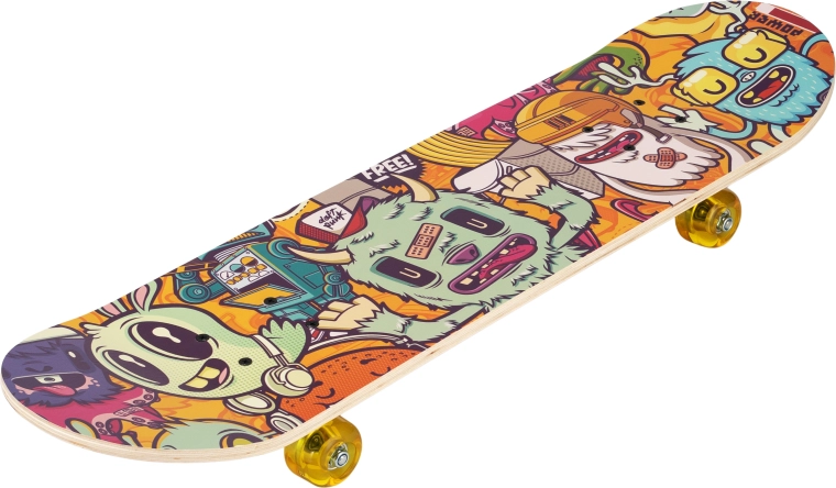 Rula "Skateboard Monsters 31" – värvilised koletised