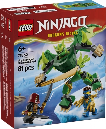 LEGO NINJAGO Lloydi lohedraakon-mehhaanika – lahingupakk