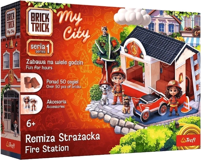 Brick Trick My City tuletõrjedepoo