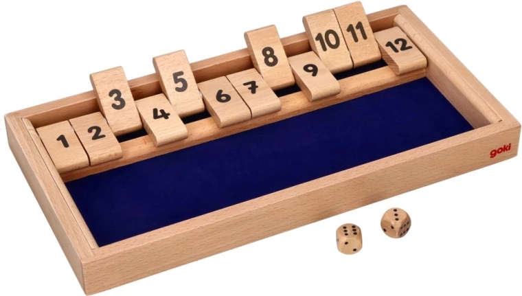 Wooden Game Box by Goki