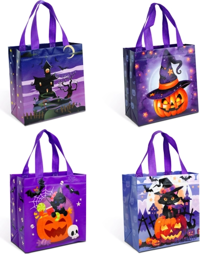Halloweeni kott 4 motiiviga – 1 tk