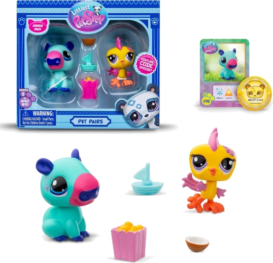 Hasbro Littlest Pet Shop Pet Jungle figuuride ja tarvikute komplekt
