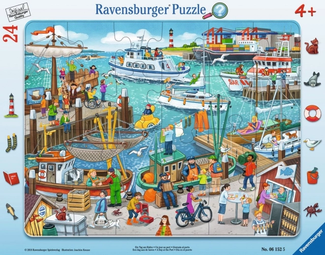 Ravensburgeri pusle Päev sadamas 24 tükki