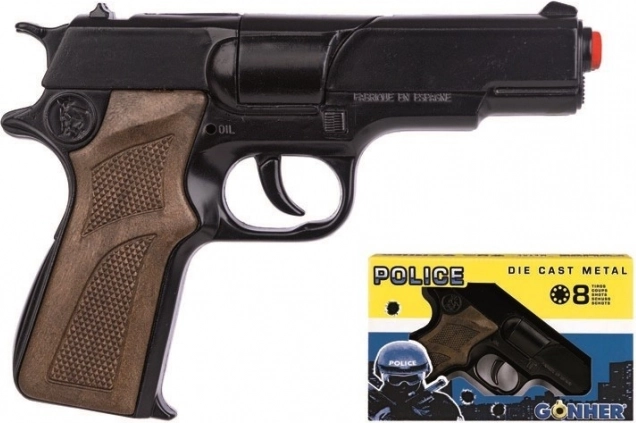 Metal Police Pistol GONHER 125/6