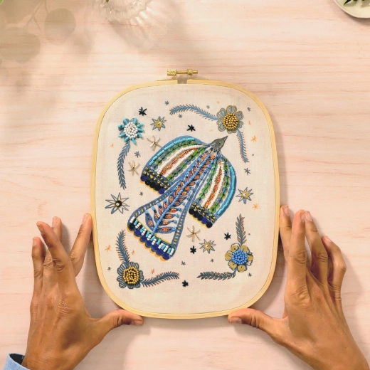 Stable and comfortable embroidery