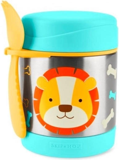 Skip Hop Zoo roostevabast terasest termos lastele krokodilliga