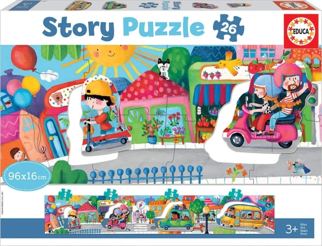 Story pusle linnaliiklus 26 tükki EDUCA