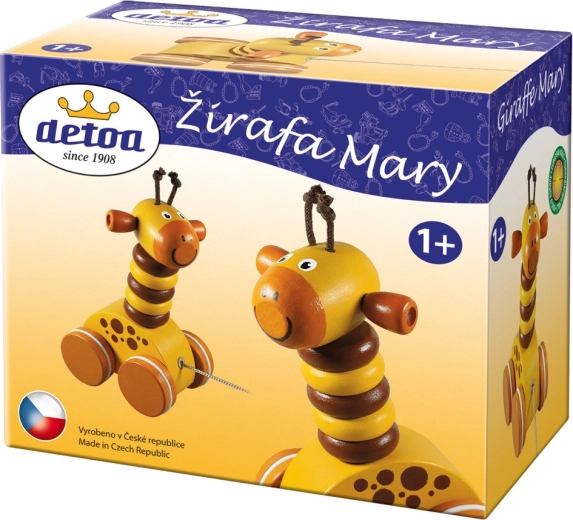 Detoa Pull-Along Giraffe Mary