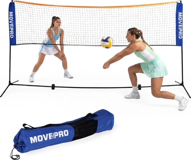 Movepro universaalne kokkupandav spordivrk 3-ühes 305  140 cm kotiga
