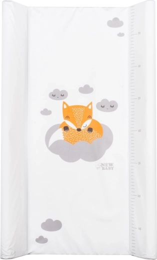 Mähkimisalus New Baby rebane 80 × 50 cm, valge