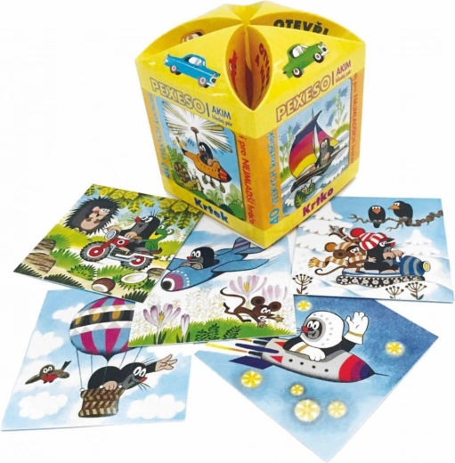 Memory Game in a Decorative Maxi Box – Open and Play: LITTLE MOLE