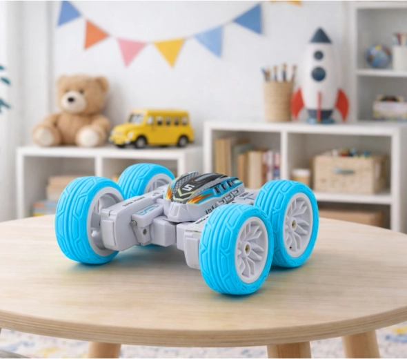 Strong grip thanks to rubber tires