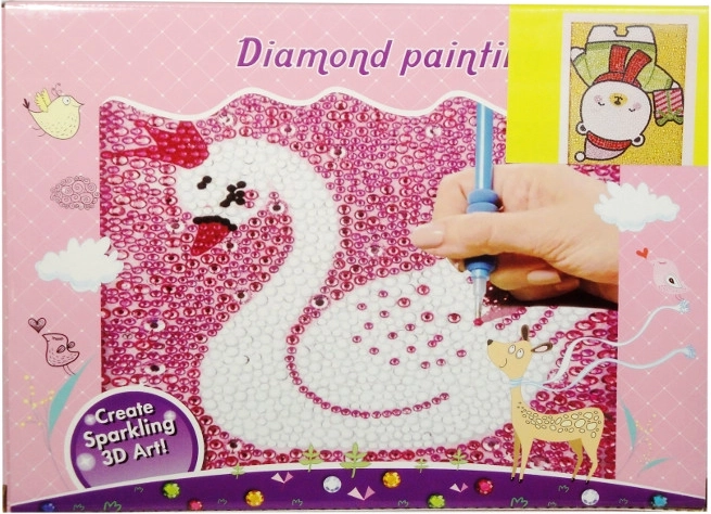 Kreatiivkomplekt: teemantmosaiik raamiga - 1 tk