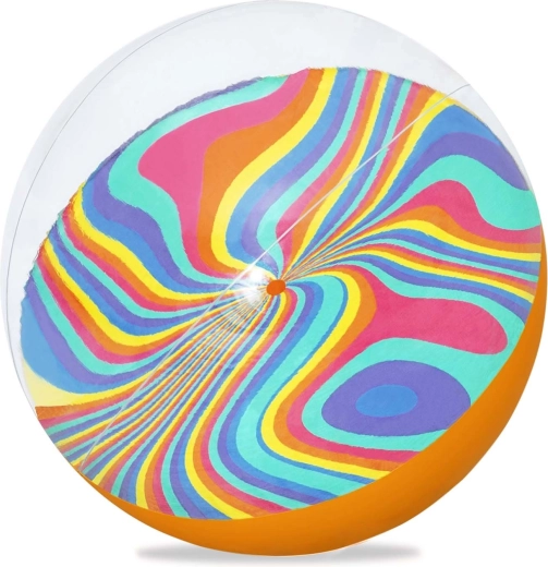 Inflatable beach ball 46 cm BESTWAY – rainbow pattern