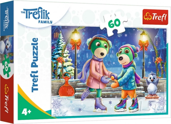 Pusle 60 tükki Talv Trefličkite juures