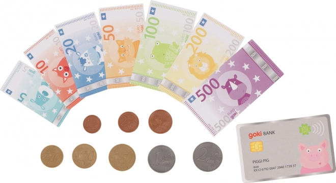 Lasteraha krediitkaardiga Loomade eurod