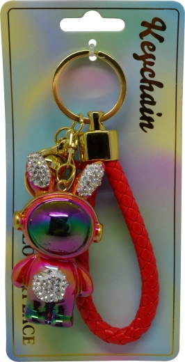 Galaxy Bunny Keychain