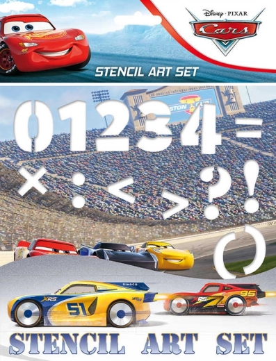 Jiří Models lõbusad šabloonid Autod (Cars) - 1 tk